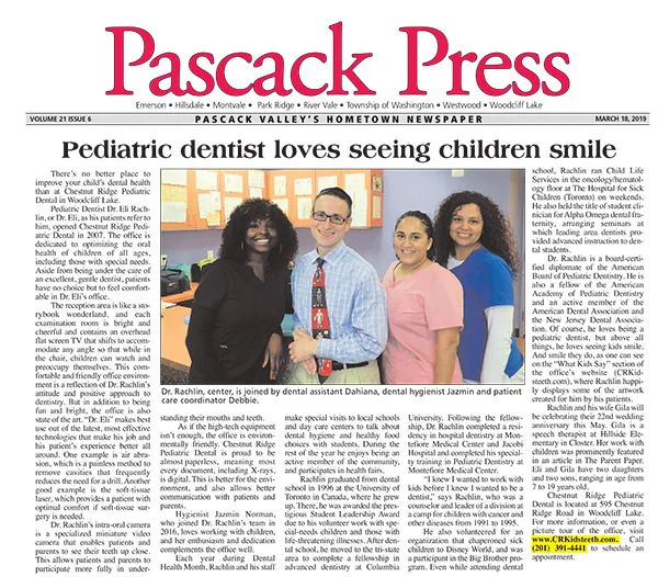 Pediatric dentist loves seeing children smile!